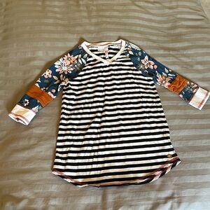 Matilda Jane 3/4 sleeve shirt size 10